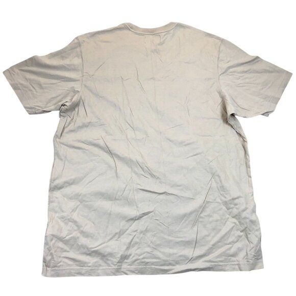 Eddie Bauer Men's T-Shirt XL Tall Short Sleeve Crew Neck Casual Beige Pullover - Picture 2 of 9